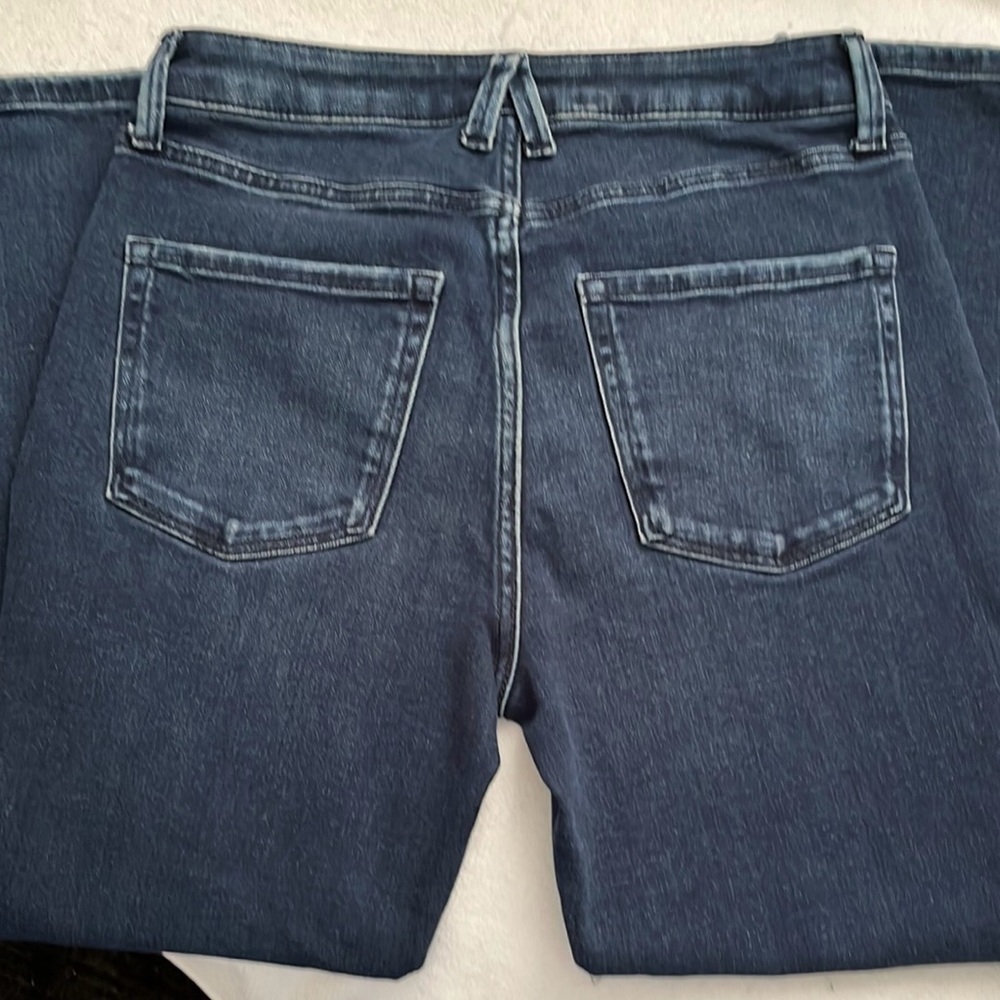 LC LAUREN CONRAD curvy  skinny 8s Women's Dark Blue Jeans used good condition - Picture 7 of 11